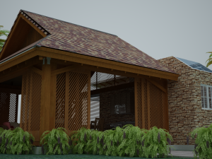 Bungalow 3D Model