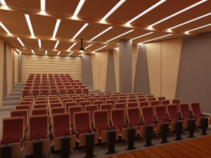 Auditorium 3D-Modell
