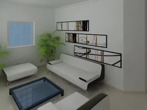 겸손한 집 대표 3D 모델