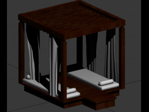 Palapa 3D Model