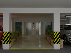 Undergroundparking Modelo 3D
