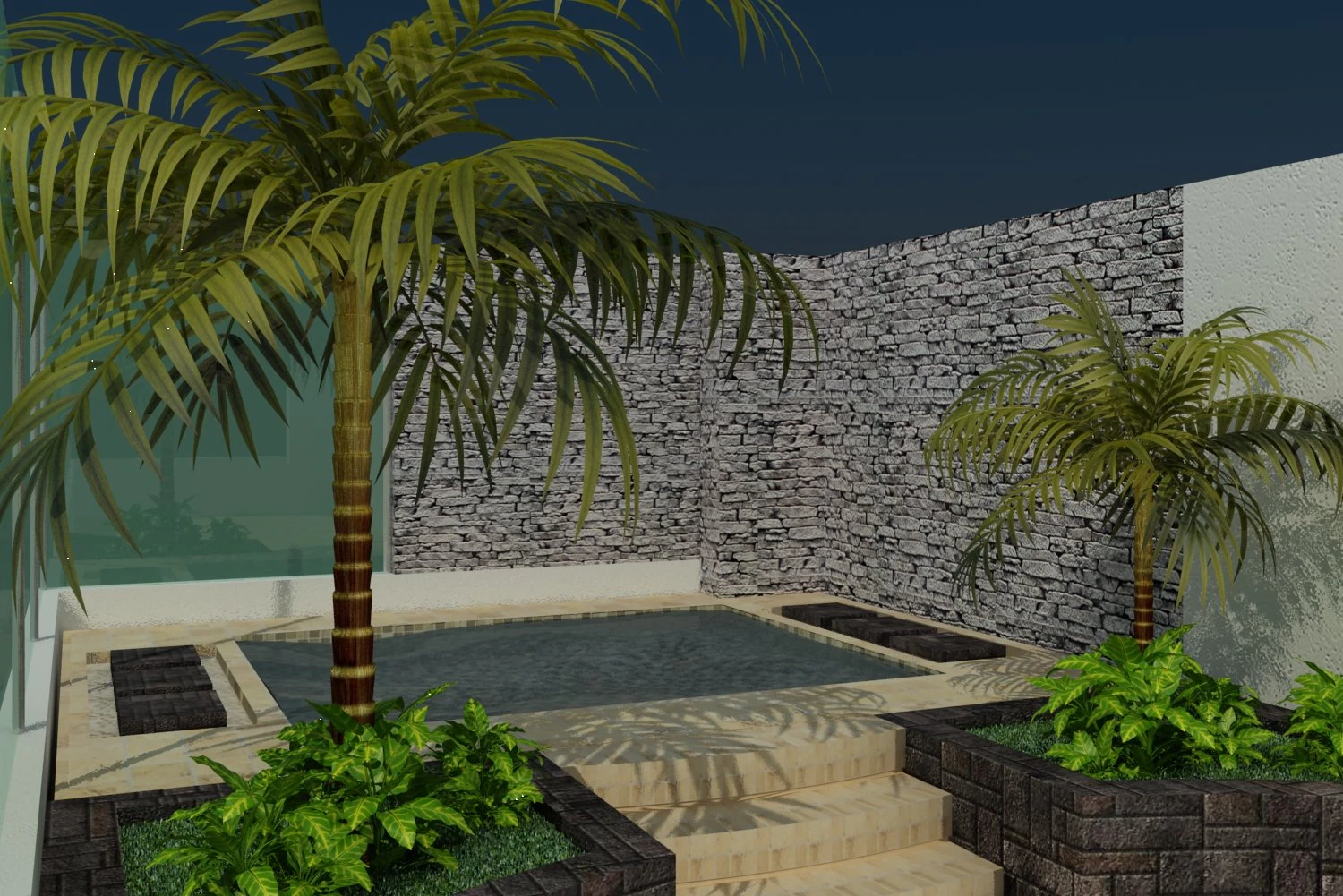 Penhouse 3D Model .c4d .max .obj .3ds .fbx .stl .blend 