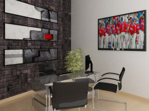 Officeinterior Model 3D