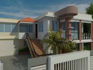 Rural house 2 3D Model