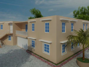 Сельский дом 3 3D Модель