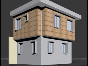 छोटा घर 3D मॉडल