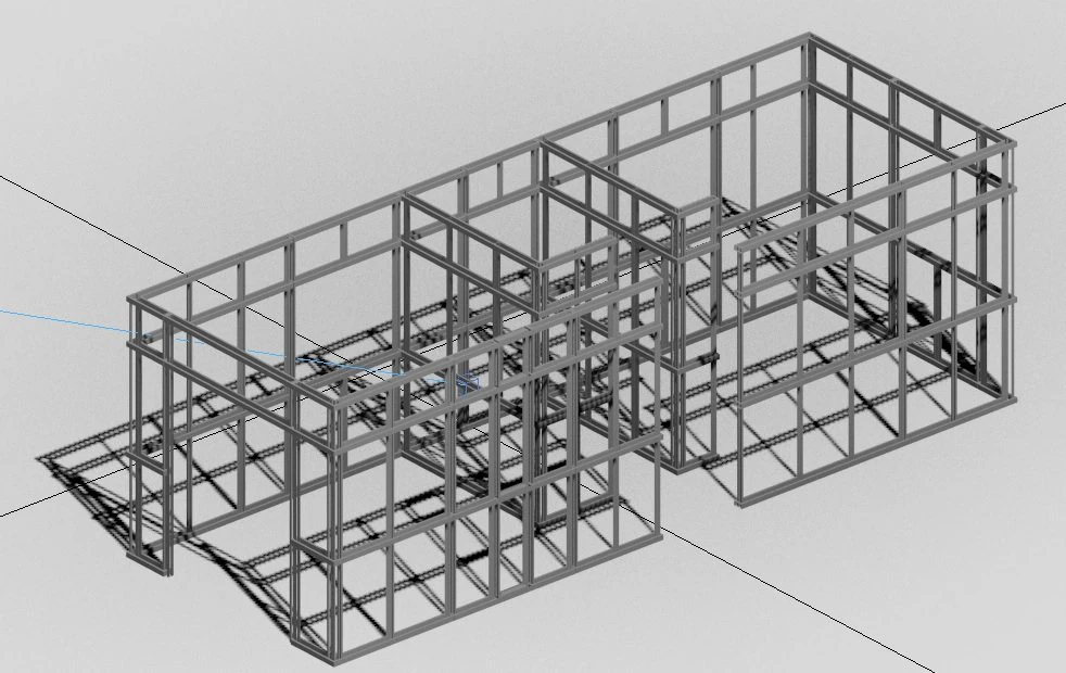 Lightweight structure system animated 3D Model .c4d .max .obj .3ds .fbx .stl .blend 