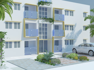 Building repdom santiago 3D Model
