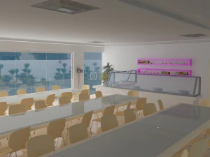 भोजन कक्ष 3D मॉडल