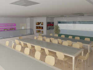 Dinning room Modello 3D
