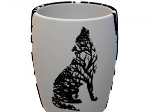 lupo bene Modello di stampa 3D