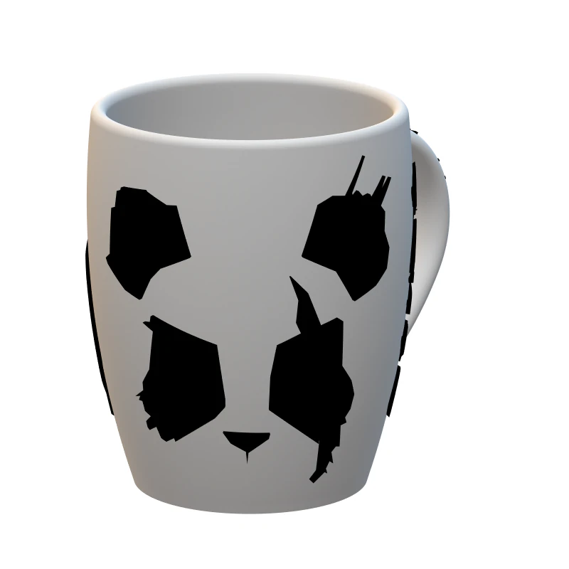 well panda eyes 3D Print Model .c4d .max .obj .3ds .fbx .stl .blend 