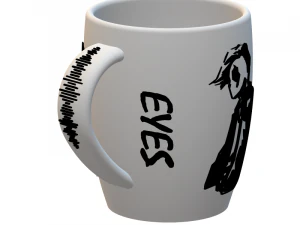 well panda eyes 3D Print Model