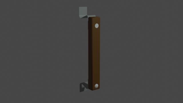 door handle 3D Model .c4d .max .obj .3ds .fbx .stl .blend 