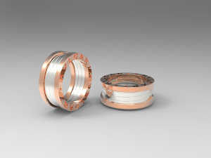 bulgari ring 3D मॉडल