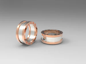bulgari ring 3D Model