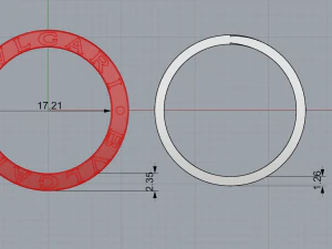 bulgari ring 3D Model
