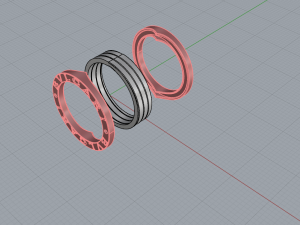 bulgari ring 3D मॉडल