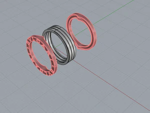 bulgari ring 3D Model