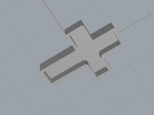 cross diamonds 3D Model