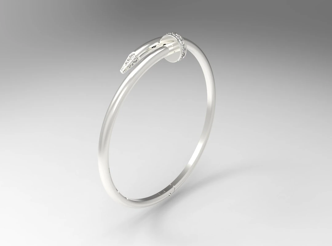 braslet and ring diamond 3D Model .c4d .max .obj .3ds .fbx .stl .blend 