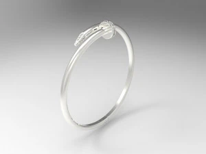braslet and ring diamond 3D Model