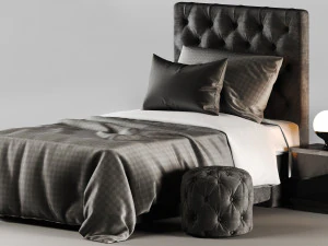 Soverom Inspirasjon 单人床 3D 模型