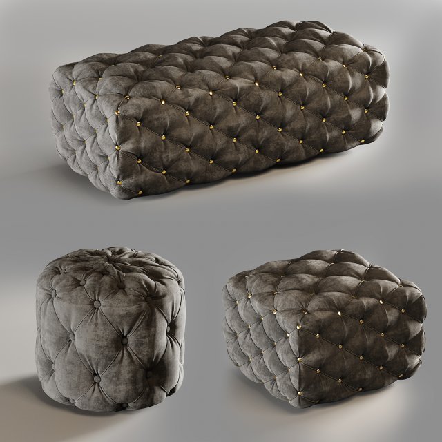 set for bed collection 3D 모델 .c4d .max .obj .3ds .fbx .stl .blend 