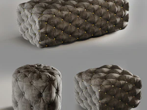 set for bed collection 3D Model