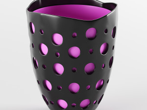 cute trash bin Modelo 3D