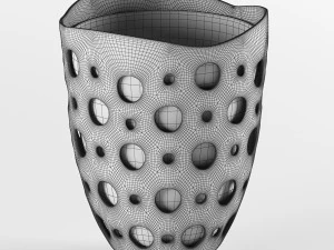 cute trash bin 3D Model