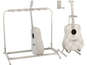 acoustic guitar cort ad810 op 3D Модель