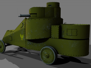 mgebrov-renault 1915 3D Model