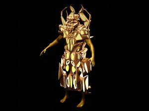 mmorpg pers 3Dモデル
