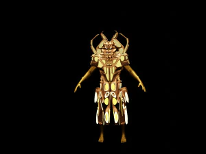 mmorpg pers 3D Model