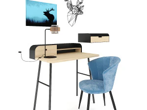 робоче місце la redoute 3D Модель