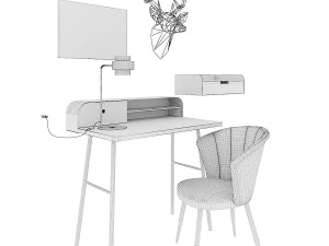 직장 라 redoute 3D 모델