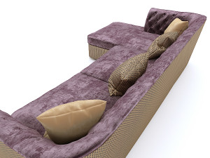 sofa drum essepi 3D Model