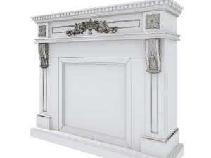 fireplace corsica wt 3D Model