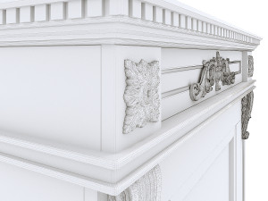 fireplace corsica wt 3D-Modell