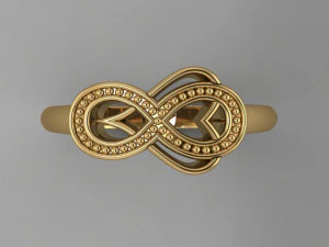 infinite love ring 3D Model