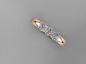 engagement ring 3D Модель