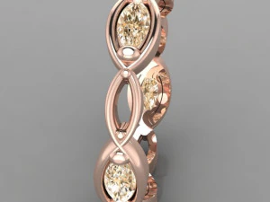 diamond ring 3D Model