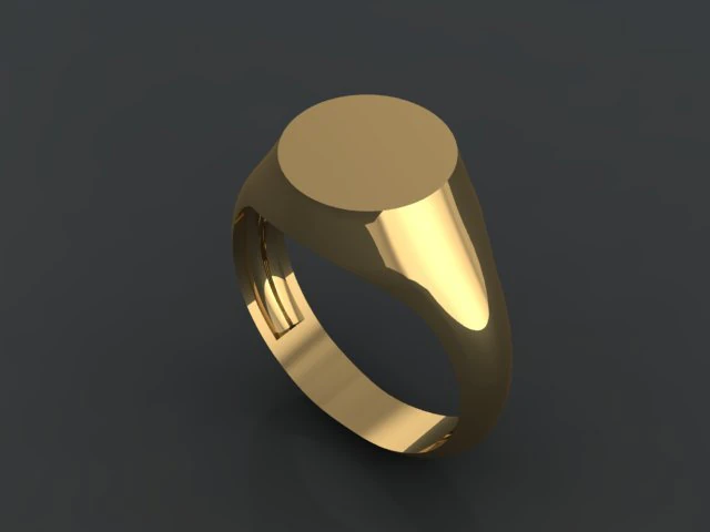 anello d'oro Modello 3D .c4d .max .obj .3ds .fbx .stl .blend 