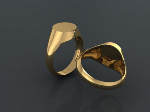 gold ring 3D Model
