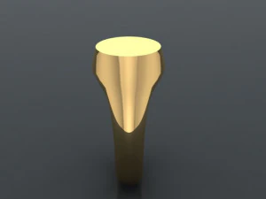 anello d'oro Modello 3D