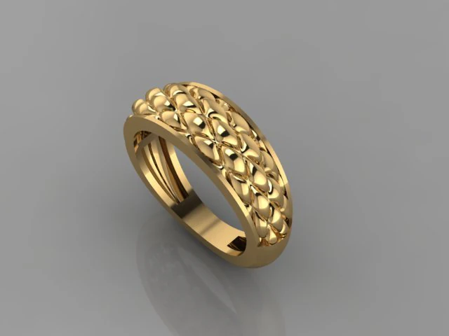 gold ring 3D Model .c4d .max .obj .3ds .fbx .stl .blend 