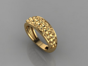 gold ring 3D मॉडल