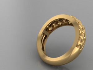 gold ring 3D Model