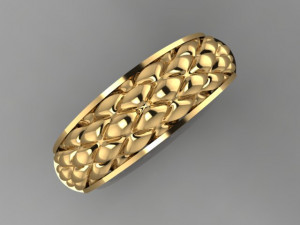 gold ring 3D Model